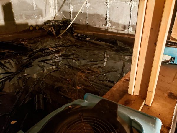 Crawlspace Water Cleanup in Daytona Beach